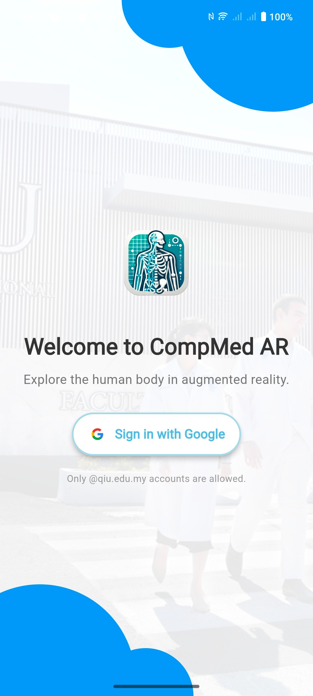 CompMed AR Interface